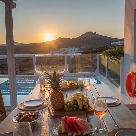 Villa Ocean Blue By Llb - In 6min Walking Kalafatis