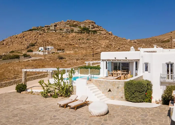 Villa Ocean Blue By Llb - In 6min Walking Kalafatis