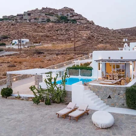 Villa Ocean Blue By Llb - In 6min Walking Kalafatis